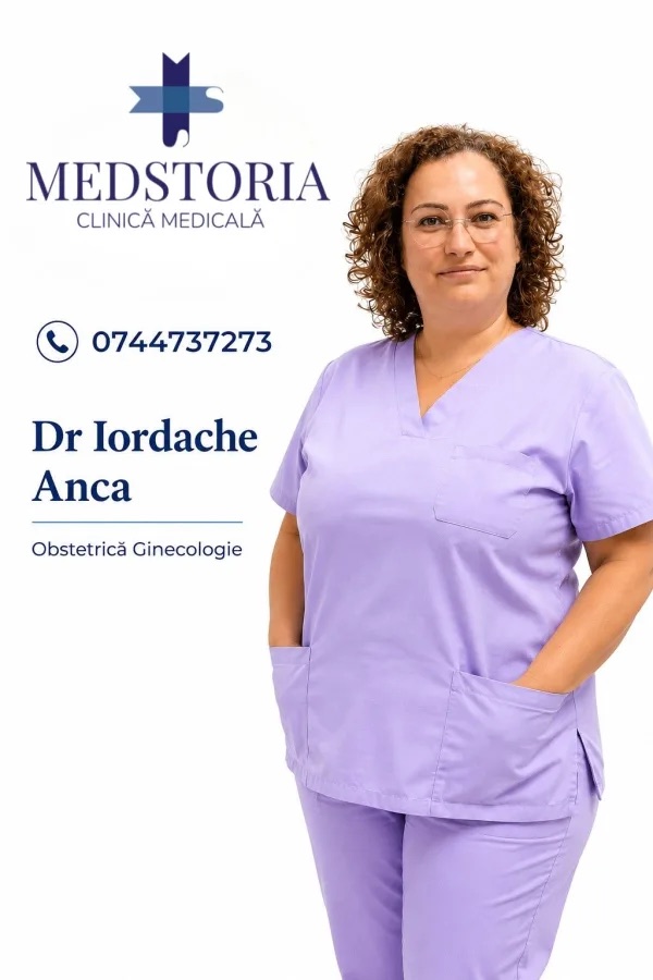 Dr. Anca Iordache, medic obstetrică-ginecologie la Clinica Medstoria
