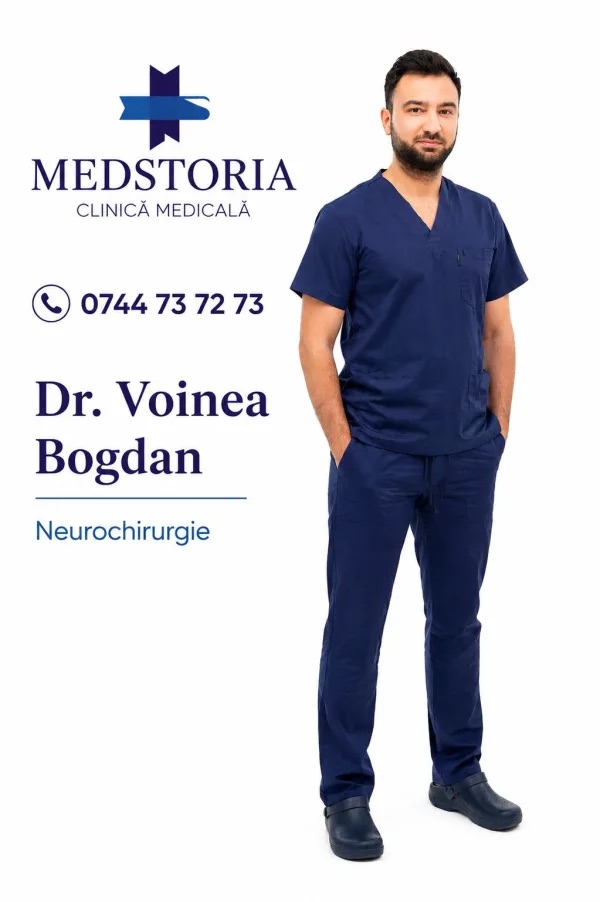 Dr. Bogdan Voinea, medic neurochirurg la Clinica Medstoria