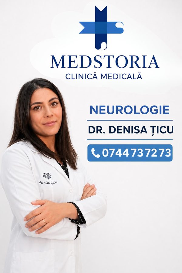 Dr. Denisa Țicu, medic specialist neurologie la Clinica Medstoria