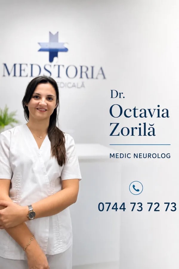 Dr. Octavia Zorilă, medic specialist neurologie la Clinica Medstoria
