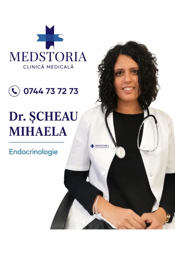 Dr. Șcheau Fodor Mihaela, medic endocrinolog la Clinica Medstoria