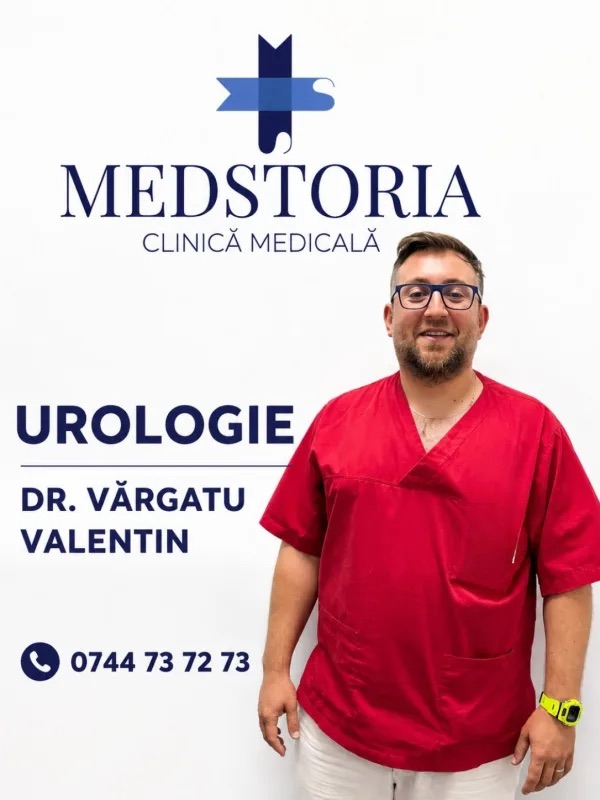 Dr. Vărgatu Valentin, medic specialist urologie la Clinica Medstoria